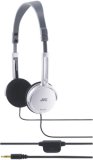 JVC Lightweight Headphone with Volume Control (Silver)
