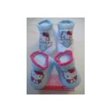 Hello Kitty Booties Girl Baby Infant with Hello... by Hello Kitty