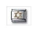 Star of David No Color Classic Gold, Italian Charm by Nomination Charms