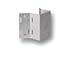 Speco Technologies Combo Corner & Pole Mount Adaptor Silver 650CPS