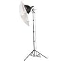 Smith Victor KT400 Single, 500 watt Photoflood Light Umbrella Kit.