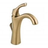 Delta Faucet アディソン 1 ハンドル シングル ホール バスルーム 蛇口 ブロンズ【並行輸入品】+NONOKUROオリジナル携帯クロス