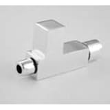 Brasstech Ceramic Disk Straight Valve 1/2 x 3/8 412-3-03W