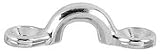 PERKO EYE STRAPS 5/CD Chrome Plated Zinc
