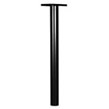 48 In-Ground Aluminum Post For Standard Black