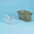 Discounts Rubbermaid Commercial Products FG217P00AMBR 1/3 Size 4-Quart Hot Food Pan, Amber