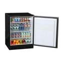 Commercial Black Compact Refrigerator One Solid Door, 5.5 Cu. Ft.