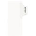 Avery Dennison Individual Side Tab Legal Exhibit Dividers