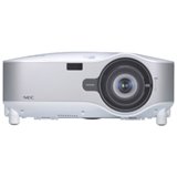 NEC NP2250 - LCD projector - 4200 ANSI lumens - XGA (1024 x 768) - 4:3 - High Definition 720p - standard lens - 802.11a/g wireless / LAN