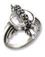 Mort Etoile - Alchemy Gothic Pewter Ring