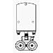 GENERATION 4 44200 BOX RAIL HANGER ZINC PLATED