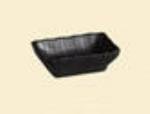 CAC International 66632BK - Sauce Dish, 3-1/4 in x 2-1/2 in, Japanese Style, Non-Glare Glaze Black