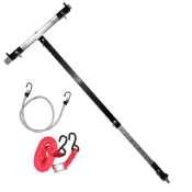 Weston Universal One-Man Canoe Loader - Black Silver by