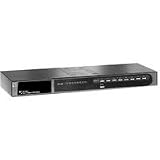 Level One KVM-Switch KVM-0831 8-Port USB/PS2 Combo desk/rack mit Erweiterungslot