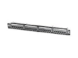 ROLINE Patchpanel 19Zoll 24Port Cat.5e UTP black