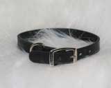 Hamilton Leather Creased Leather Collar Black 3 4 - LM1 20BK