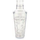 3 Piece Acrylic Cocktail Shaker Set 20 oz.