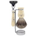 Grooming Lounge Razor and Stand - Ivory