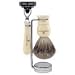 Grooming Lounge Razor and Stand - Ivory