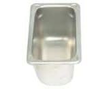 Stainless Steel Super Pan Ninth Size - 2''D