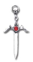 Crystal Dagger Alchemy Gothic Earring