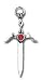 Crystal Dagger Alchemy Gothic Earring