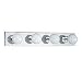 Sea Gull Lighting 4768-05 Devlin Four-Light Vanity Bar, Chrome Finish
