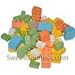Concord Candy Blox, Build’Em & Eat’Em- Assorted Fruit Flavor, 1 Lb