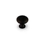Amerock Colors 1 3/16 Cabinet Knob Matte Black