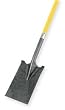 Westward 3YU80 Sq Point Shovel, 28.7 Inch Handle