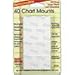 MAGIC MOUNTS CHART MOUNTS 1IN X 1IN PACK OF 40