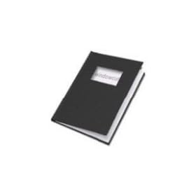 UniBind 18mm SteelBook Black Hard Covers - 10pk Black