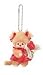 Monchhichi Flower Garden Costume Keychain Rose