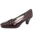 Buy AK Anne Klein Falco | Ladies Slip-on Dress Shoes Wine Synthetic Patent by AK Anne Klein