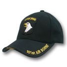 Deluxe Military Low Profile Caps - 101st Airborne/Black