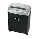 Compucessory 60075 High Security Shredder, Micro Cut, 6 Sheet Capacity, 16 x 11 x 18, Black/Silver (CCS60075)
