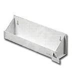 ESF10W-W White Epoxy Sink Front Tray 10"