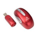 Targus Wireless Notebook Mouse (red & Silver) (amw1602eu) Picture