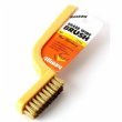 Paint Stripping & Grout Brush, Brass Wire