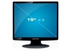 Hannspree HA191ABB 48 - 26 cm (19 Zoll) LCD Monitor VGA (Kontrast dyn. 1000:1 - 5ms Reaktionszeit) schwarz