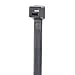 Panduit S12-50-C0 Cable Tie, 11.81" Long, Standard, Nylon, Black, Weather Resistant