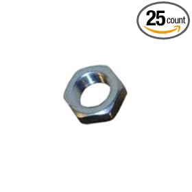 10-1.25 Metric Hex Jam Nut (25 count)