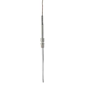 Type K Pipe-fitting thermocouple probes; immersion depth 4"L