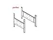 PEERLESS PLP-PAN42PX Peerless Mounting Plate