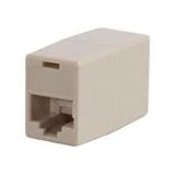 Cables to Go 45108 RJ45 8-Pin Modular Inline Coupler (Ivory)