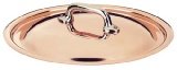 28 CM/ 11 Copper/SS Lid - Mauviel Cuprinox Style SS