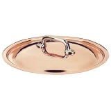 28 CM 11 Copper SS Lid - Mauviel Cuprinox Style SS by Mauviel