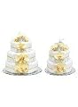 Small Yellow Orchids Diaper Cake by Bloomers
