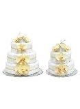 Small Yellow Orchids Diaper Cake by Bloomers