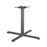 Single Column Cast Iron X Pedestal Base for 36/42 Round Table Top, Black (HONBBX36P) Category: Conference Room Table Bases